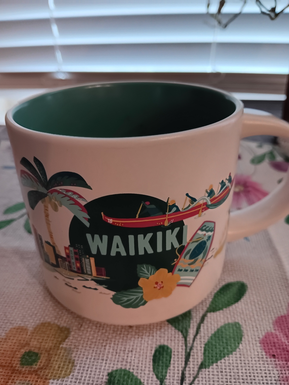 Starbucks Discovery Series Waikiki Ceramic Mug- 14 oz